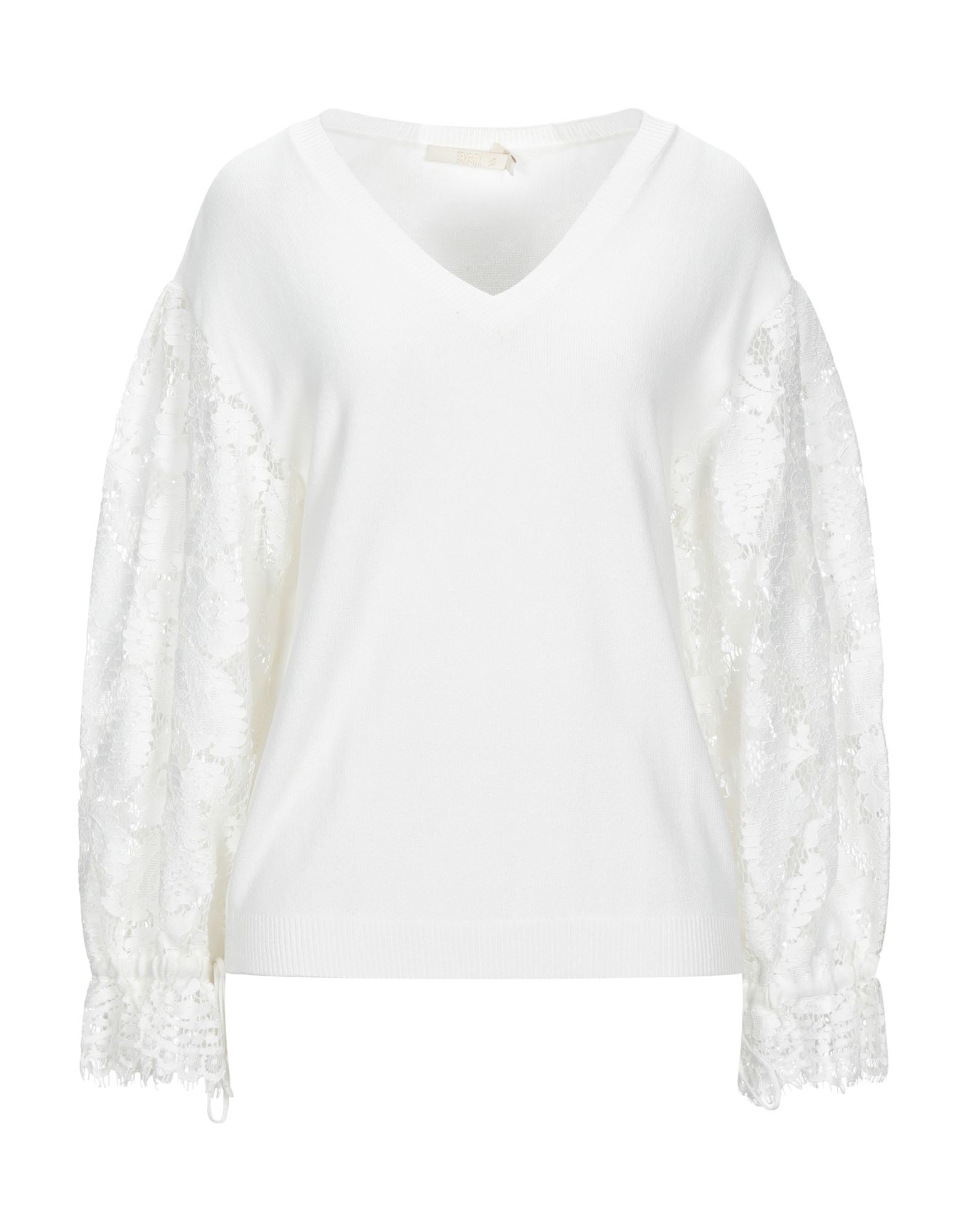 SEVENTY VENEZIA Pullover Damen Weiß SEVENTY VENEZIA Pullover Damen Weiß von SEVENTY VENEZIA
