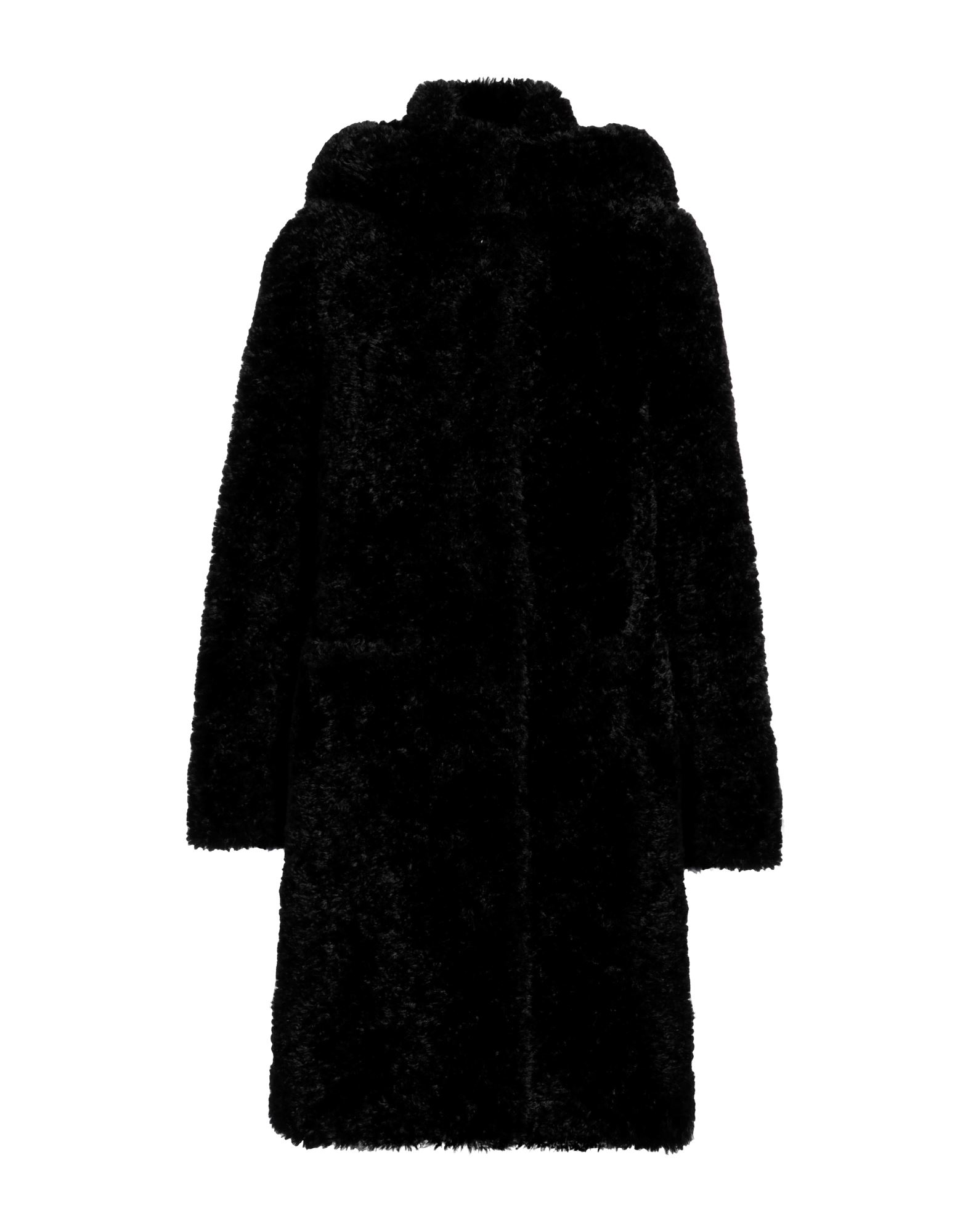 SEVENTY SERGIO TEGON Shearling- & Kunstfell Damen Schwarz von SEVENTY SERGIO TEGON