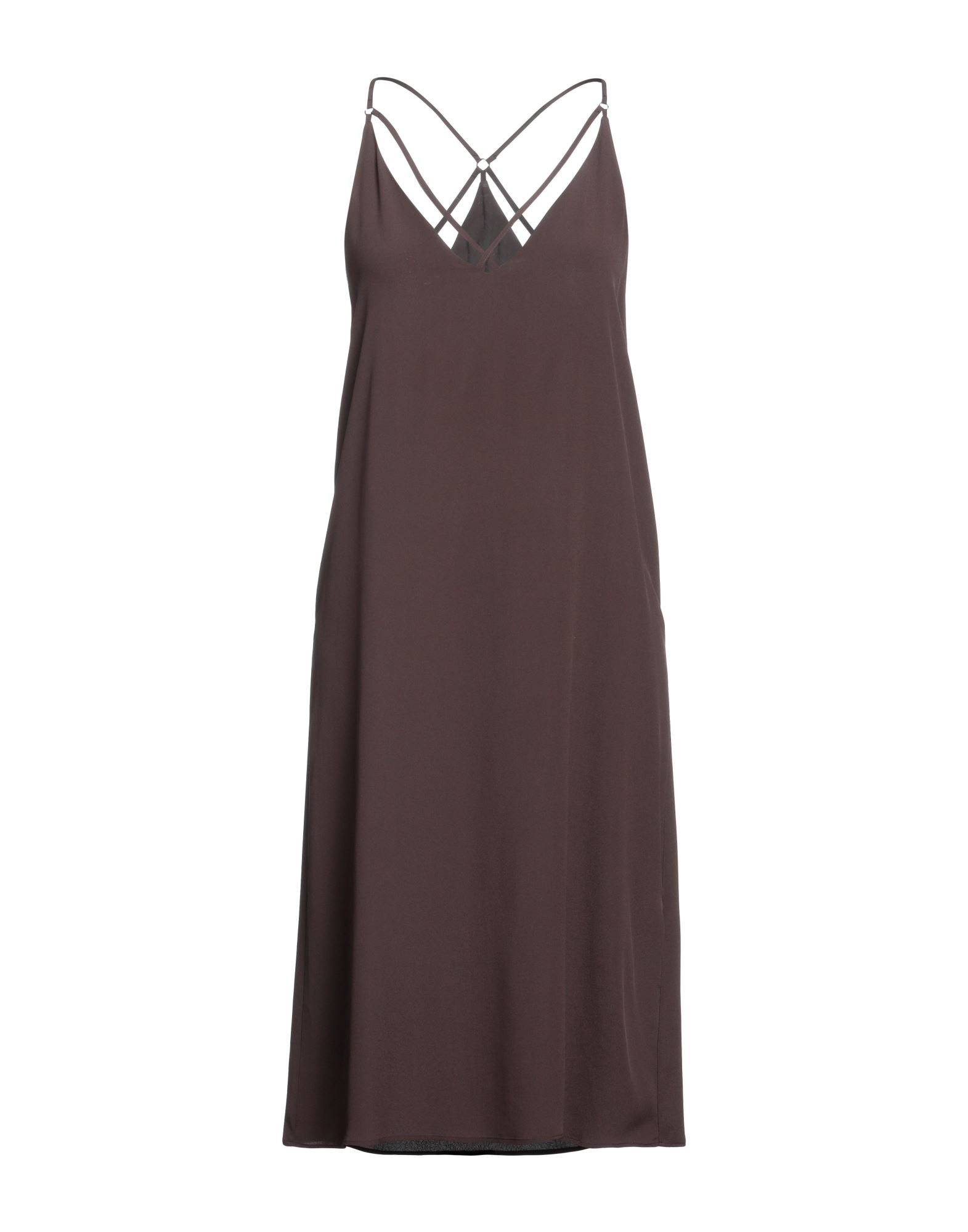 SEVENTY SERGIO TEGON Midi-kleid Damen Mittelbraun von SEVENTY SERGIO TEGON