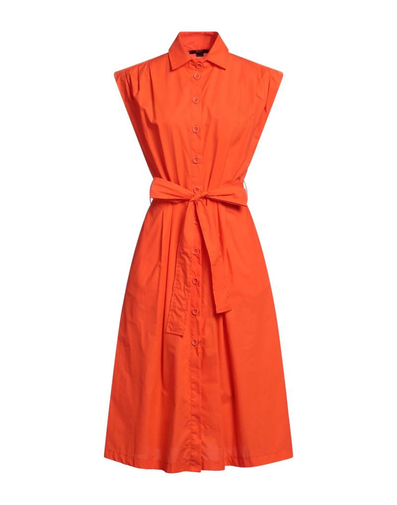 SEVENTY VENEZIA Midi-kleid Damen Orange von SEVENTY VENEZIA