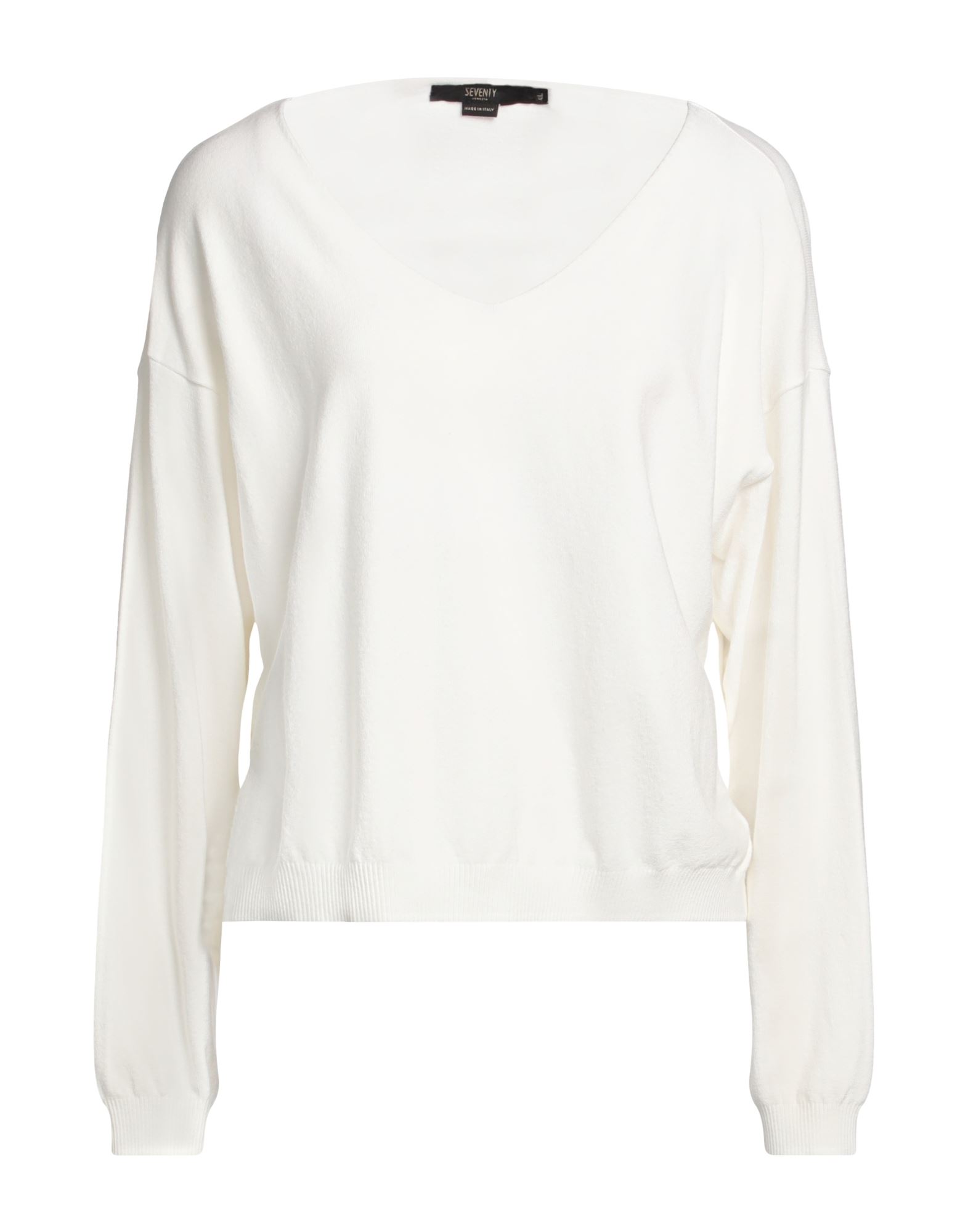 SEVENTY SERGIO TEGON Pullover Damen Off white von SEVENTY SERGIO TEGON