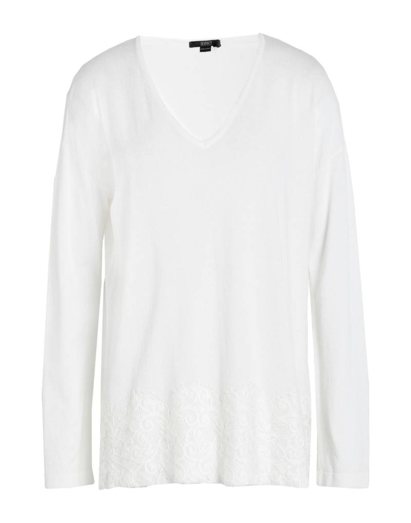 SEVENTY VENEZIA Pullover Damen Weiß von SEVENTY VENEZIA