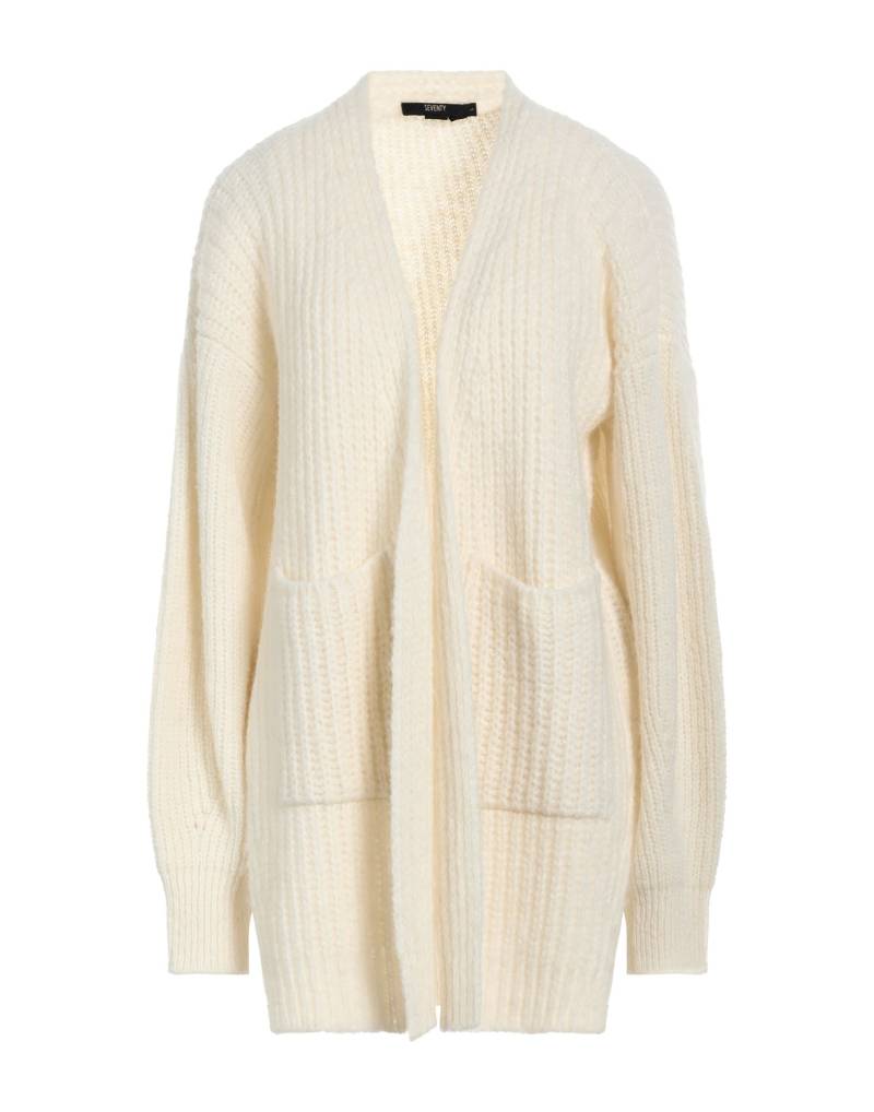 SEVENTY VENEZIA Strickjacke Damen Off white von SEVENTY VENEZIA