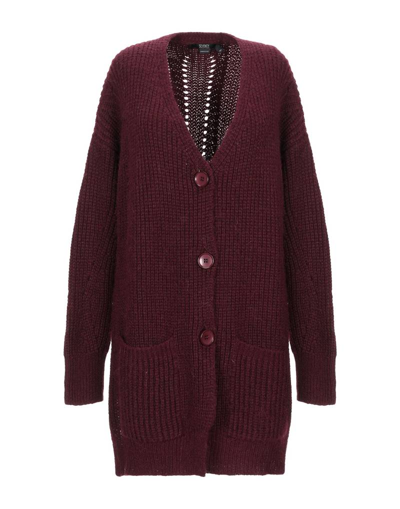 SEVENTY VENEZIA Strickjacke Damen Pflaume von SEVENTY VENEZIA