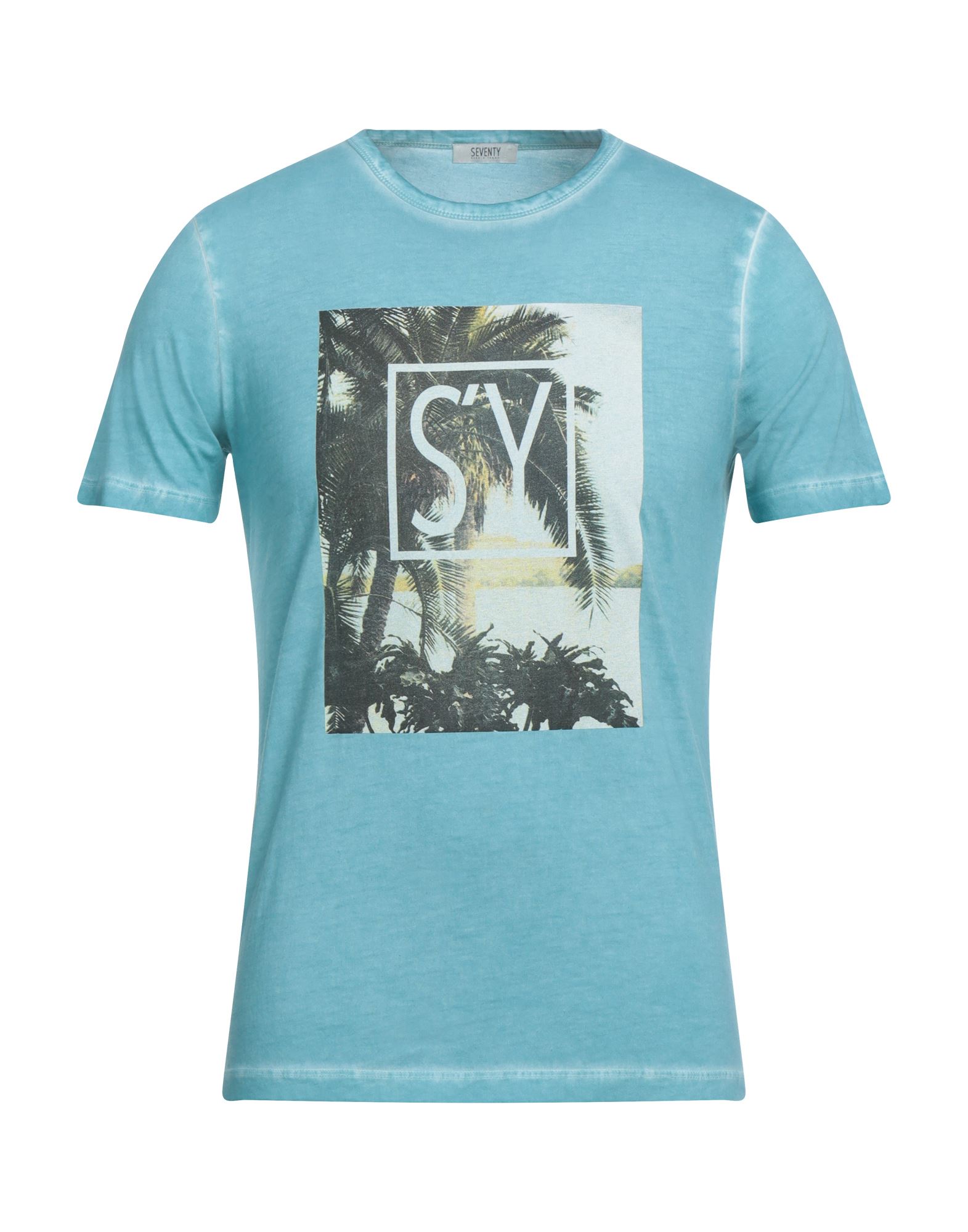 SEVENTY SERGIO TEGON T-shirts Herren Tūrkis von SEVENTY SERGIO TEGON