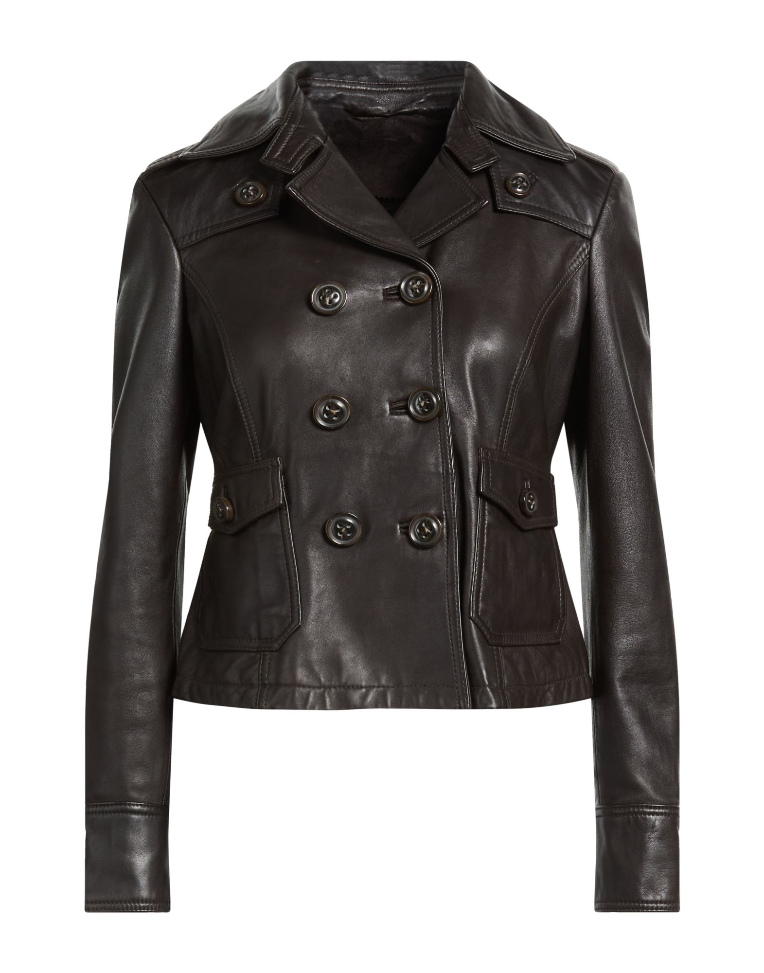 SEVENTY VENEZIA Jacke & Anorak Damen Dunkelbraun von SEVENTY VENEZIA