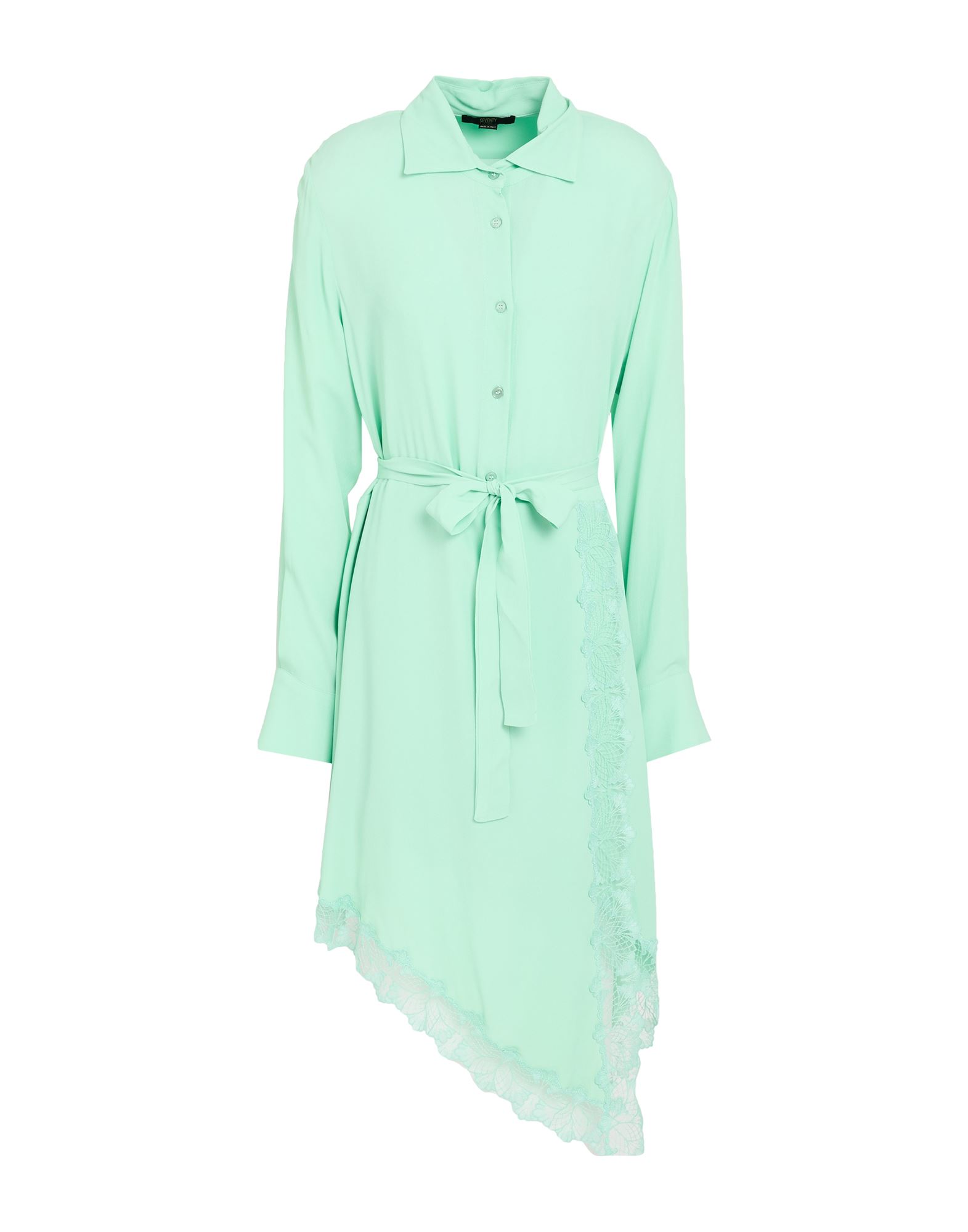 SEVENTY VENEZIA Midi-kleid Damen Säuregrün von SEVENTY VENEZIA