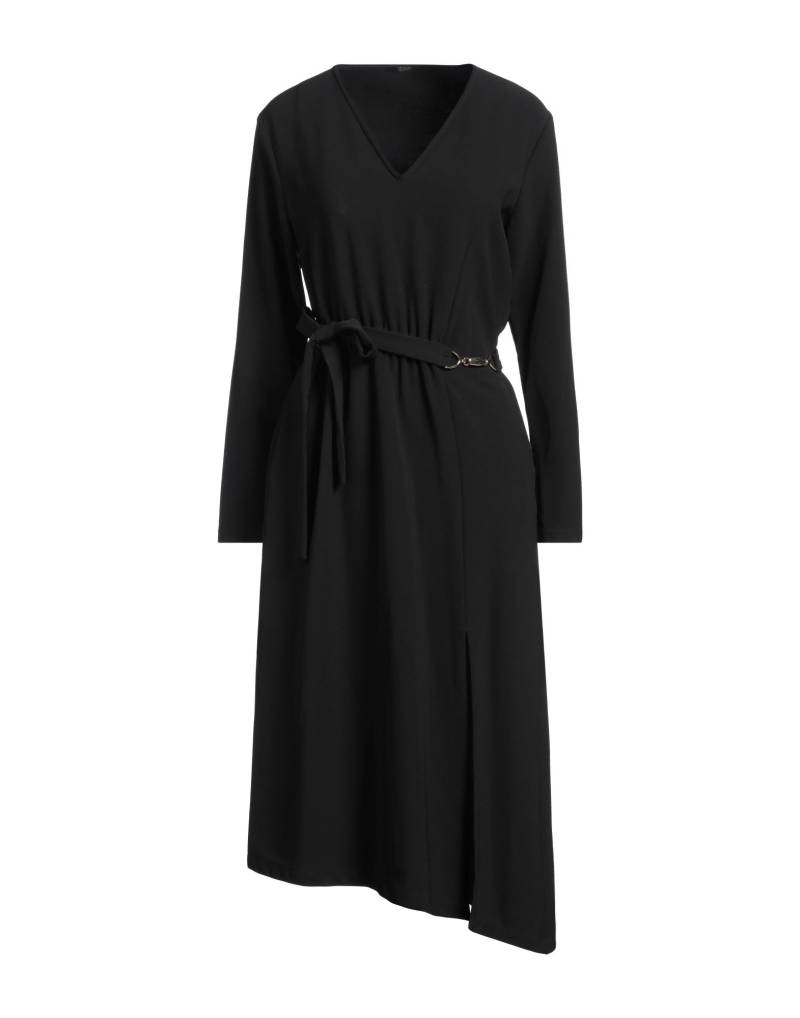 SEVENTY VENEZIA Midi-kleid Damen Schwarz von SEVENTY VENEZIA