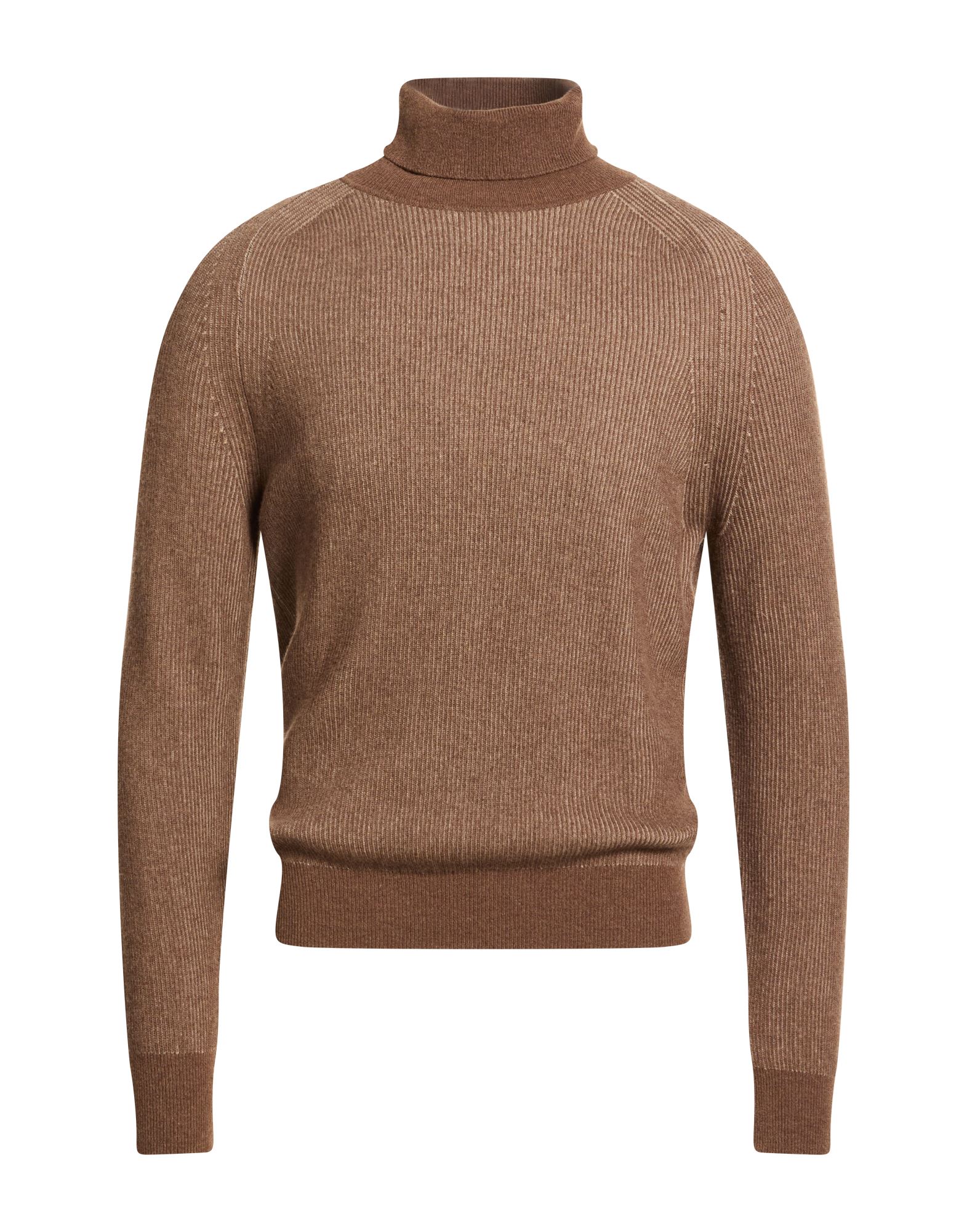 SEVENTY VENEZIA Rollkragenpullover Herren Braun von SEVENTY VENEZIA