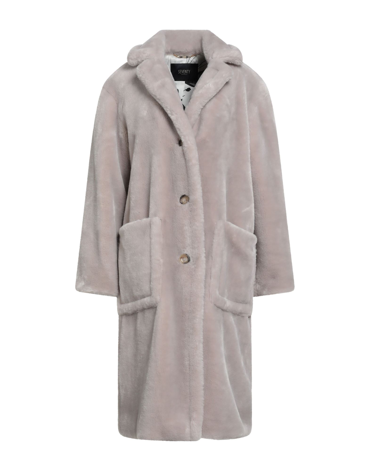 SEVENTY VENEZIA Shearling- & Kunstfell Damen Hellgrau von SEVENTY VENEZIA