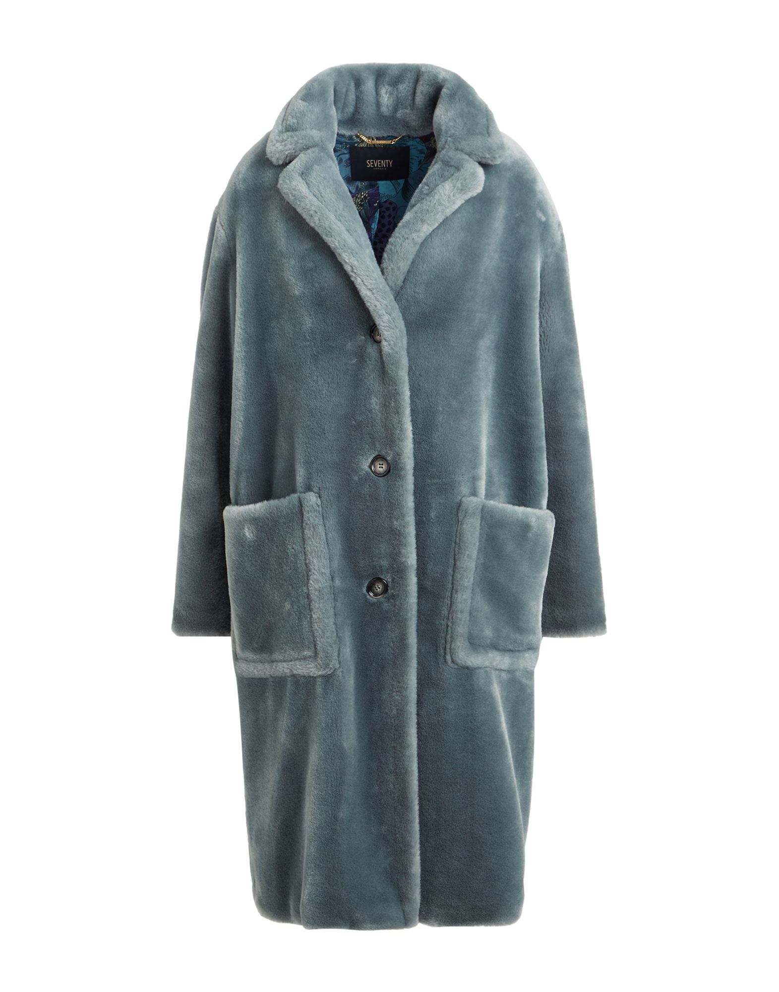 SEVENTY VENEZIA Shearling- & Kunstfell Damen Tūrkis von SEVENTY VENEZIA