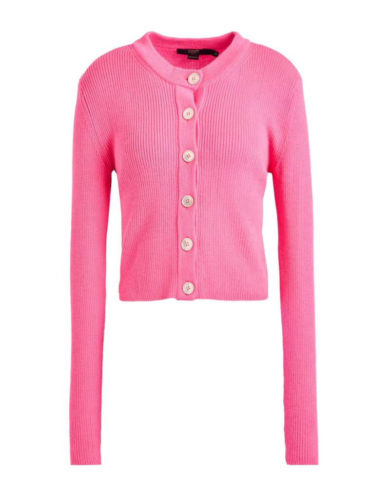 SEVENTY VENEZIA Strickjacke Damen Fuchsia von SEVENTY VENEZIA