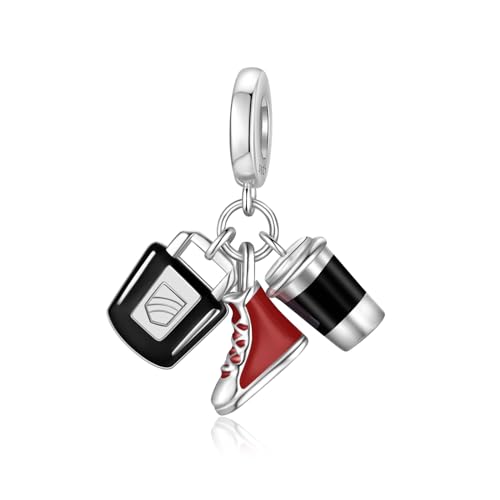 Kaffee Schuhbeutel Charms für Pandora Charms Damen Schuhbeutel (Kaffee) von SEVENWELL
