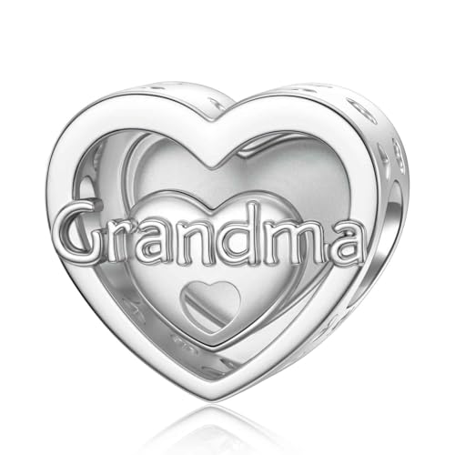 Nana Charms für Pandora Charms Oma, Großmutter, danke, dass du da bist! von SEVENWELL