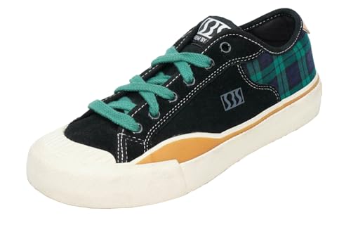 SEW BY SOU Skateboardschuhe für Herren, Leder, niedrig, für Skateboarding, Training, Freizeit-Sneaker, Chunk Green, 43 EU SEW BY SOU Skateboardschuhe für Herren, Leder, niedrig, für Skateboarding, Training, Freizeit-Sneaker, Chunk Green, 43 EU von SEW BY SOU