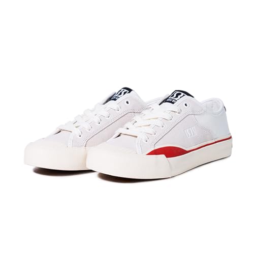 SEW BY SOU Skateboardschuhe für Herren, Leder, niedrig, für Skateboarding, Training, Freizeit-Sneaker, Weiss/opulenter Garten, 41.5 EU SEW BY SOU Skateboardschuhe für Herren, Leder, niedrig, für Skateboarding, Training, Freizeit-Sneaker, Weiss/opulenter Garten, 41.5 EU von SEW BY SOU