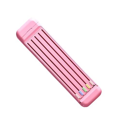 SEWACC Schreibwarenbox Aus Kunststoff Tragbarer Multifunktions-schreibwarenbehälter Organizer Für Schreibutensilien Für Schüler Und Studenten Praktische Aufbewahrungslösung von SEWACC