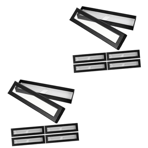 SEWACC 10 STK Himmel Und Erde Cover Federmäppchen Füller Leerer Stift-Organizer Bleistift-geschenkboxen Tragbarer Stift-Organizer Schmuckvitrine Farbiger Gelstift Stifteboxen Papier Black SEWACC 10 STK Himmel Und Erde Cover Federmäppchen Füller Leerer Stift-Organizer Bleistift-geschenkboxen Tragbarer Stift-Organizer Schmuckvitrine Farbiger Gelstift Stifteboxen Papier Black von SEWACC