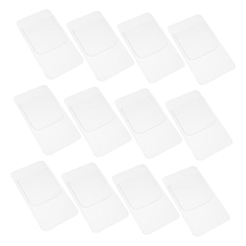 SEWACC 12 Stück Teiliges PVC Medizinische Stifttaschen Transparent Robuste Pen Holder für Ärzte und Pflegekräfte Einfache Aufbewahrung und Schutz der Kugelschreiber Langlebig und Leicht von SEWACC