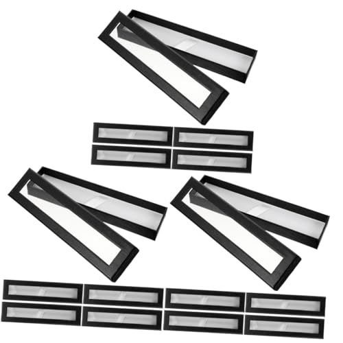 SEWACC 15 STK Himmel Und Erde Cover Federmäppchen Leerer Stift-Organizer Stift Geschenkboxen Leer Geschenkverpackungen Für Stifte Leere Schmuckschatulle Perlenstifte Masse Papier Black SEWACC 15 STK Himmel Und Erde Cover Federmäppchen Leerer Stift-Organizer Stift Geschenkboxen Leer Geschenkverpackungen Für Stifte Leere Schmuckschatulle Perlenstifte Masse Papier Black von SEWACC