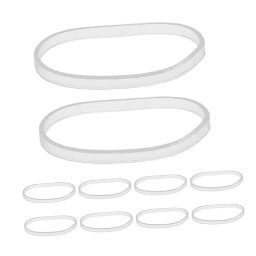 SEWACC 1500 Stück Teiliges Klare Elastische Haargummis Mini Gummibänder für Mädchen Junge Mädchen und Dehnbare Hautfreundliche Haargummis Vielseitig für Haarstyling Büro Outdoor Camping von SEWACC