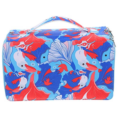 SEWACC 1stück Multilayer Stifte Organizer Mit Fächern Tragbare Tasche Für Zeichnungsstifte Große Kapazität Zubehör Für Schule Und Kunstliebhaber von SEWACC