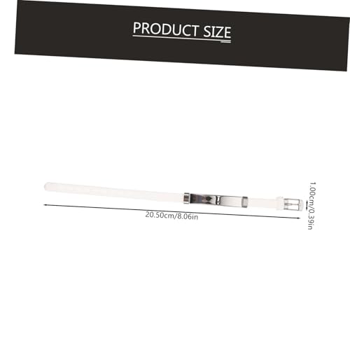 SEWACC 2 Stück Leuchtende Silikonarmbänder Verstellbar Hautfreundlich Langlebig The dark Partyzubehör Buntes Anti verlust Armbandset für Mädchen und Jungen von SEWACC