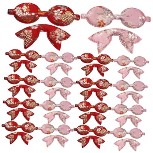 SEWACC 20sätze DIY-schleifenanhänger Aus Stoff Schleifenverzierungen Zum Basteln Für Haarschmuck Zart Und Fein Robust Und Langlebig von SEWACC