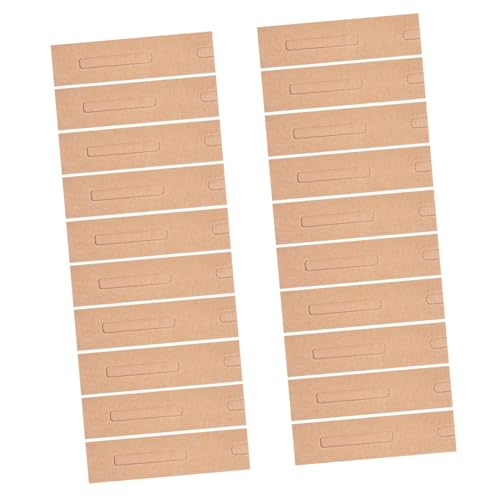 SEWACC 20 Stück Kraftpapier Stiftetuis mit Sichtfenster Kleine Braune Papierhüllen Stabile Stiftverpackung für Büro Schule Geschenkverpackung Praktische Schreibwaren Aufbewahrung SEWACC 20 Stück Kraftpapier Stiftetuis mit Sichtfenster Kleine Braune Papierhüllen Stabile Stiftverpackung für Büro Schule Geschenkverpackung Praktische Schreibwaren Aufbewahrung von SEWACC