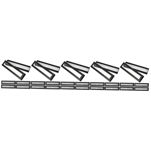 SEWACC 25 STK Himmel Und Erde Cover Federmäppchen Gel-Stift-etui Boîte Gelschreiber in Großen Mengen Stift-Organizer-etui Schreibwarenkoffer Perlenstifte Masse Schmuckvitrine Papier Black von SEWACC