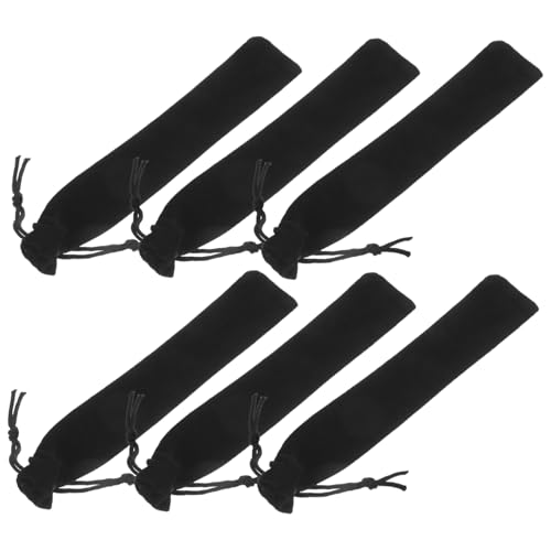 SEWACC 25 Stück Stiftetasche Deckel Gefüllt Mit Marker Kassenschublade Spezielles Federmäppchen Netztasche Netzkartontasche Geldbörse Kordelzug Schreibwaren Plüsch Canvas Süßes von SEWACC