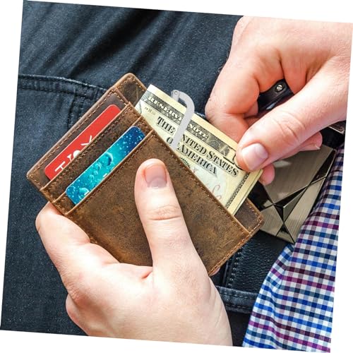 SEWACC 2stücke Metall Geld Clip Praktische Aufbewahrungsklammer Für Büro Und Alltag Geldbefestigungsklammer Für Schecks Karten Bargeld Tickets von SEWACC