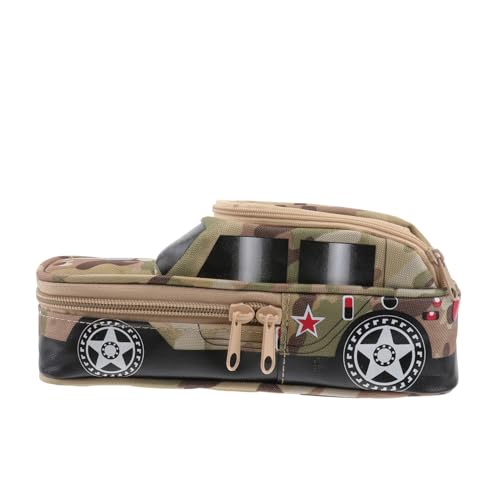 SEWACC 2stücke Off-Road Fahrzeug Federmäppchen Mit Passwortsperre Kreative Aufbewahrungstasche Für Mädchen Und Schüler Gelb Multifunktional Strapazierfähiges Großes von SEWACC