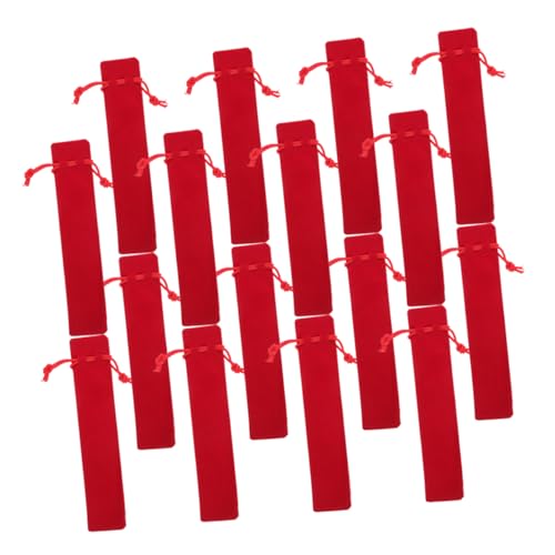 SEWACC 30 Stück Doppelseitiger Verstärkter Stiftetui Lint Stylischer Stifte Organizer für Schule und Büro von SEWACC