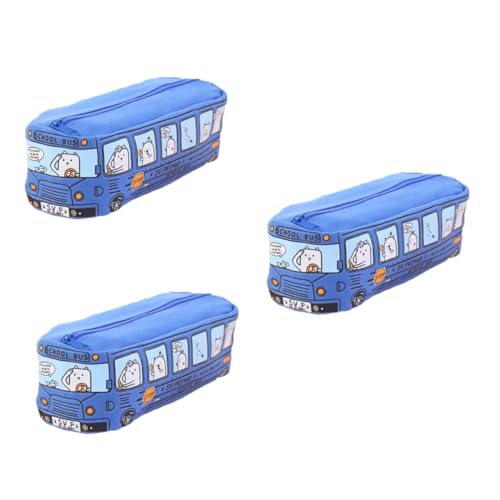 SEWACC 3St Stifttaschen mit Reißverschluss Cutie schulzeug handybeutel Phone Holder Bag zipbeutel Handy Tasche Blaue stiftbox Canvas Tasche mit reißverschluss Handy-Tasche Mäppchen Blue SEWACC 3St Stifttaschen mit Reißverschluss Cutie schulzeug handybeutel Phone Holder Bag zipbeutel Handy Tasche Blaue stiftbox Canvas Tasche mit reißverschluss Handy-Tasche Mäppchen Blue von SEWACC