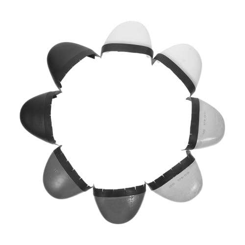 SEWACC 4 Paar Metallkappenschutz Stahlkappen Zehenschutz Arbeitsschutzschuhe Herren Damen Robust Stoßfest Schutz für Industrie Metatarsal Guard Sicherheitskappen von SEWACC