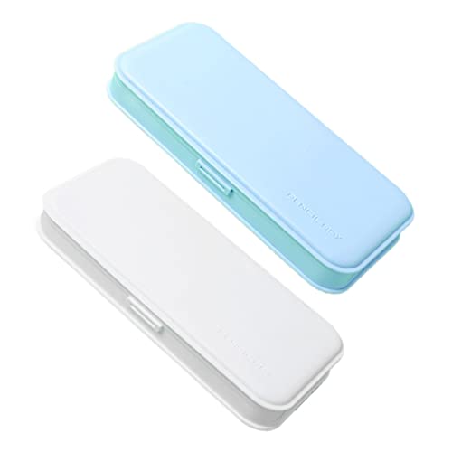 SEWACC 4 Stück Schreibwaren-Box Eingabestifthalter Mini-Stiftetui Etui für Touchscreen- Stylus-Stiftetui pädiprotect schutzzelt Stiftschachtel Schreibwarenetui Bleistiftbehälter pp von SEWACC