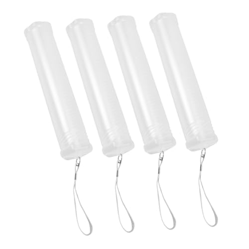 SEWACC 4stücke Transparenter Stiftehalter Aus Kunststoff Ausziehbar Klarem Design Für Bleistifte Und Marker Leicht Und Tragbar Für Künstler Und Studenten von SEWACC
