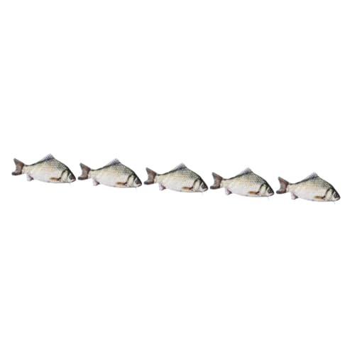 SEWACC 5 Stück Simulierter Fisch Stiftbeutel Schreibwaren Organizer Bleistift Aufbewahrungsbeutel Fisch Förmiger Stiftbeutel Stiftbeutel Schreibwarenhalter Fischform Beutel Fisch von SEWACC