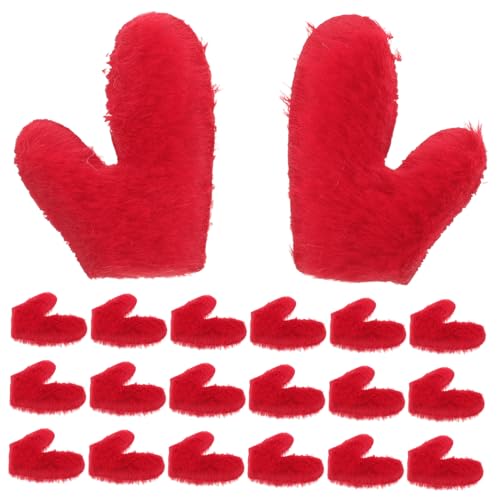 SEWACC 50 Stück Teiliges DIY Hirschgeweih Rote Kleine Hirschhörner für Haarbänder Handgefertigte Doppelseitige Hirschgeweih Dekoration Vielseitig für Haar Festschmuck Kreativ und von SEWACC