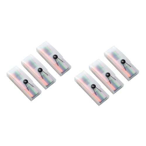 SEWACC Bleistiftbox Kunststoff 6 Federmäppchen Für Schreibwaren von SEWACC