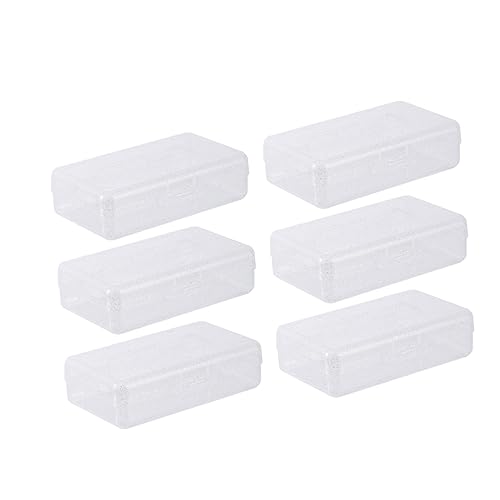 SEWACC Kunststoff-briefpapierbehälter 6-teiliges Bleistift-Box Buntstift-Organizer Studenten-bleistiftetui Stapelbare Stiftbox SEWACC Kunststoff-briefpapierbehälter 6-teiliges Bleistift-Box Buntstift-Organizer Studenten-bleistiftetui Stapelbare Stiftbox von SEWACC