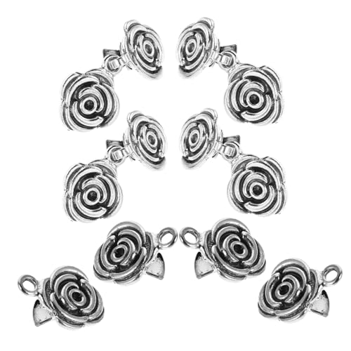 SEWACC 6 Stück Vintage Cardigan Clips Retro Strickjacken Umhang-verschlüsse Halten Pullover Schals und Capes Sicher Stilvolle Damen Modeaccessoires von SEWACC