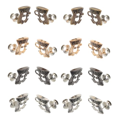 SEWACC 8paare Gürtelknopfclips Für Taillen Hosenbundspanner Und Jeansbundspanner Abnehmbare Taillenschnalle Nähen Verstellbare Schnallen Für Röcke Und Hosen von SEWACC