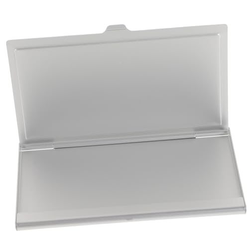 SEWACC Aluminium Visitenkartenetui Sublimation Blank mit Konkaver Oberfläche Langlebiger Business Kartenhalter für Büro Große Kapazität Schützt vor Knicken und Beschädigungen von SEWACC