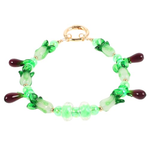 SEWACC Eleganter Schlüsselanhänger mit Perlenanhänger in Gemüseform Modischer Schlüsselanhänger für Die Handtasche von SEWACC