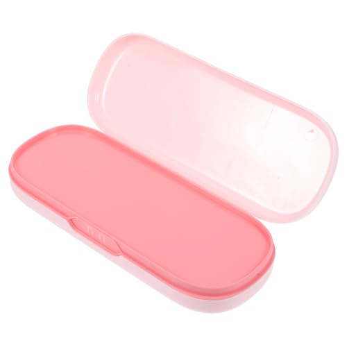 SEWACC Doppelstöckiges Kunststoff Federmäppchen Große Stiftebox mit Praktischem Deckel Dekorative Stiftebox für Schüler Robuste Leichte Aufbewahrung für Schreibwaren Langlebige von SEWACC