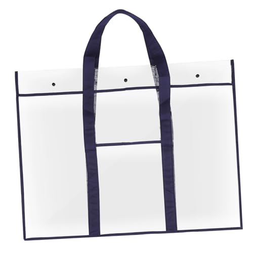 SEWACC Schreibwarentasche Mit Griff Kunstportfolio-Tasche Für Gemälde Poster Und Künstlerbedarf von SEWACC