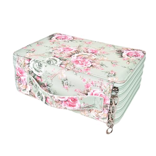 SEWACC Federmäppchen Mit Großem Fassungsvermögen Bleistiftbeutel Mit Großem Fassungsvermögen Schreibwarenetui Großer Bleistift-Organizer Bedrucktes Federmäppchen Stifttaschen Polyester von SEWACC