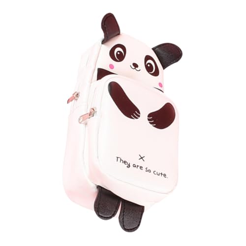 SEWACC Federmäppchen Panda mit Süßem Cartoon Design Großer Kapazität Reißverschluss Pencil Organizer Leicht Tragbar für Schüler Schreibwaren Tasche für Mädchen Jungen von SEWACC